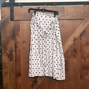 •Polka Dot• MIDI skirt